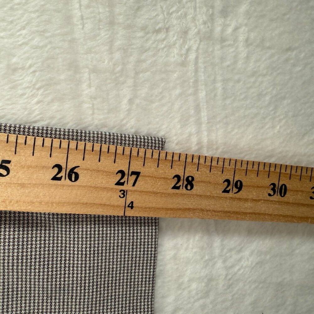 Zara Basic Collection Black White Houndstooth Ruf… - image 6